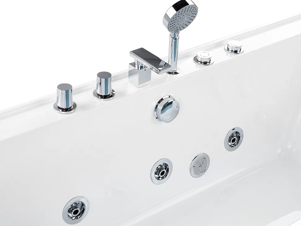 Whirlpool Badewanne Weis Rechteckig 170 X 80 Cm Manta