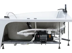 Whirlpool Badewanne Weis Eckmodell Mit Led 190 X 135 Cm Marina
