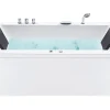 Whirlpool Badewanne Weis Mit Led Links 183 X 90 Cm Varadero