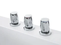 Whirlpool Badewanne Weis Mit Led Links 183 X 90 Cm Varadero