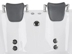 Whirlpool Badewanne Weis Eckmodell Mit Led 170 X 119 Cm Links Bayamo
