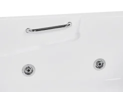Whirlpool Badewanne Weis Eckmodell Mit Led 170 X 119 Cm Links Bayamo