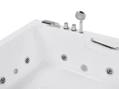 Whirlpool Badewanne Weis Eckmodell Mit Led 170 X 119 Cm Links Bayamo
