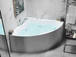 Whirlpool Badewanne Weis Eckmodell 187 X 133 Cm Islita