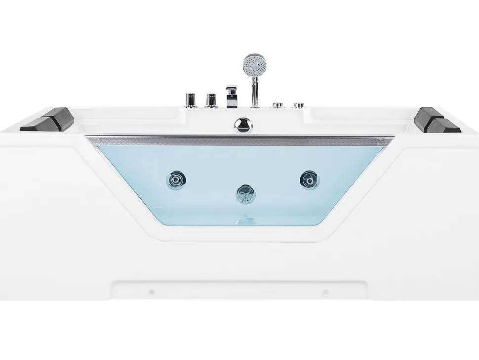 Whirlpool Badewanne Weis Rechteckig 170 X 120 Cm Huaraz