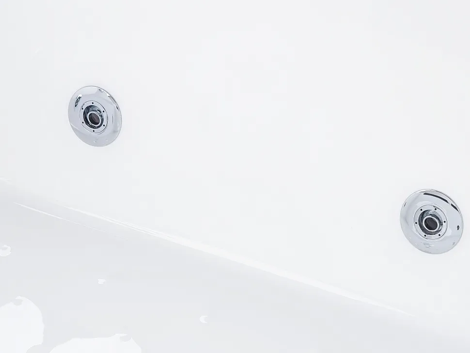 Whirlpool Badewanne Weis Rechteckig 170 X 120 Cm Huaraz