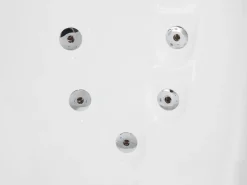 Whirlpool Badewanne Weis Eckmodell Mit Led Links 160 X 113 Cm Paradiso