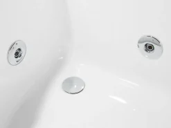 Whirlpool Badewanne Weis Eckmodell Mit Led Links 160 X 113 Cm Paradiso