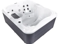 Whirlpool Outdoor Weis Mit Led Rechteckig 180 X 215 Cm Arcelia